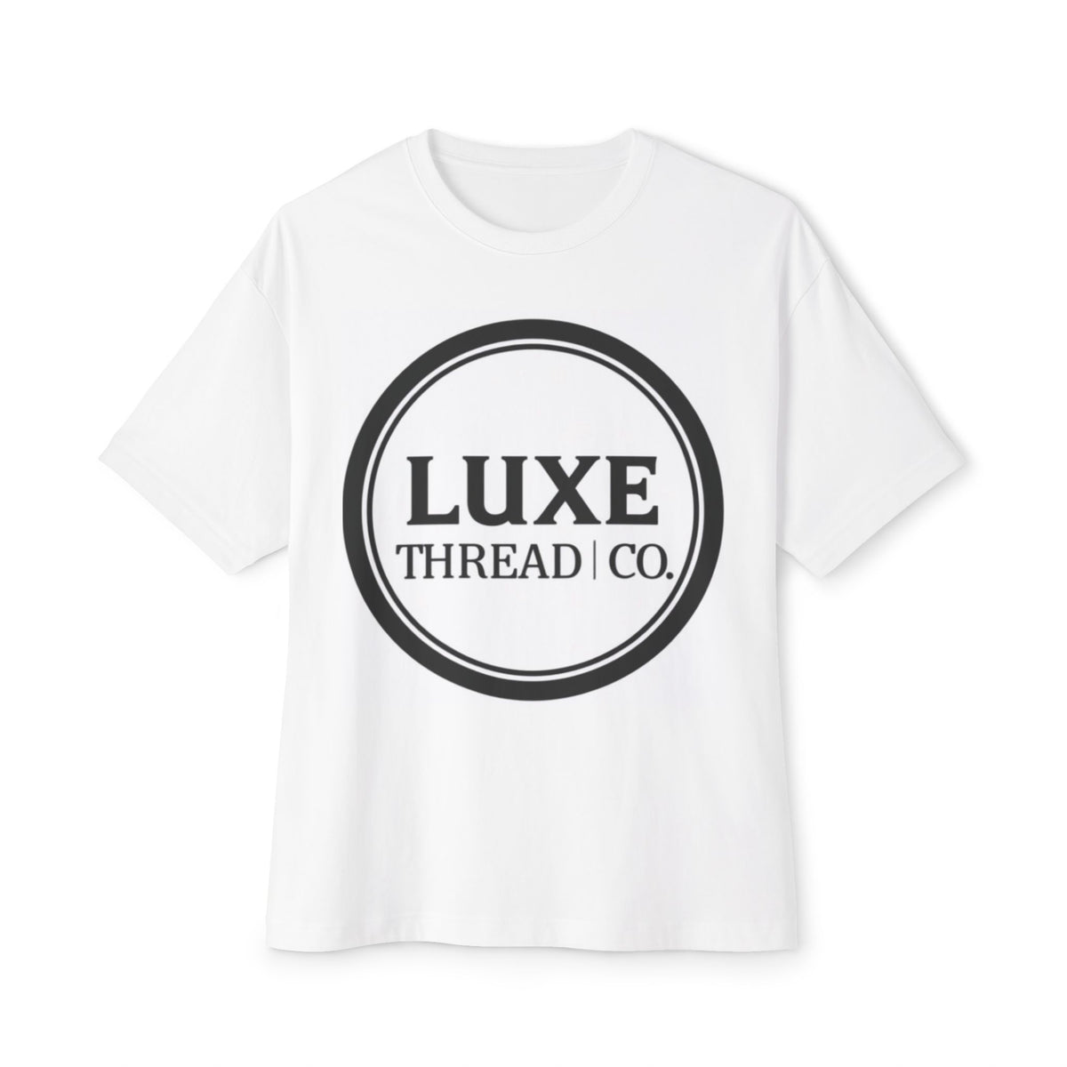 Luxe Threads Co. cotton white T-Shirt