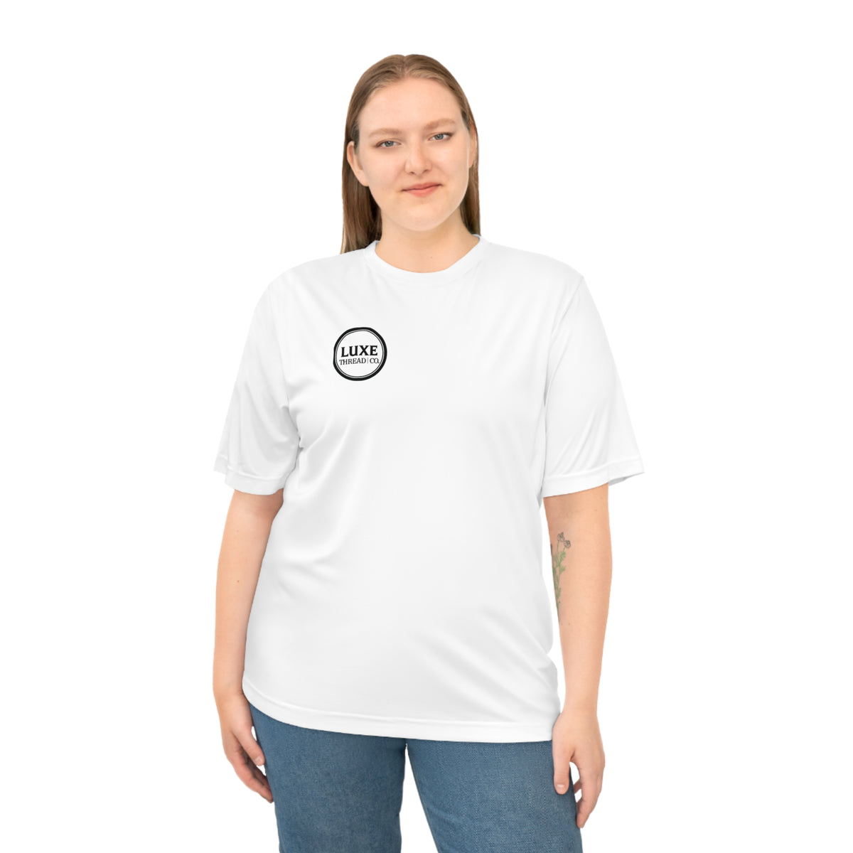 Luxe Threads T‑Shirt black/white
