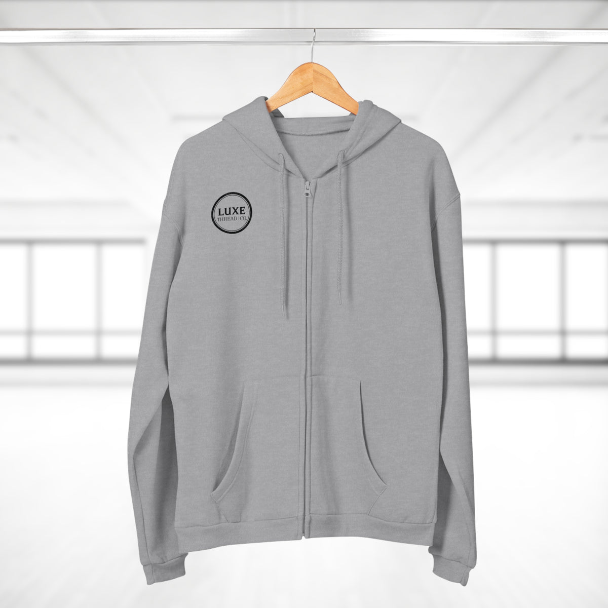 Luxe Thread Co. Zip Up Hoodie