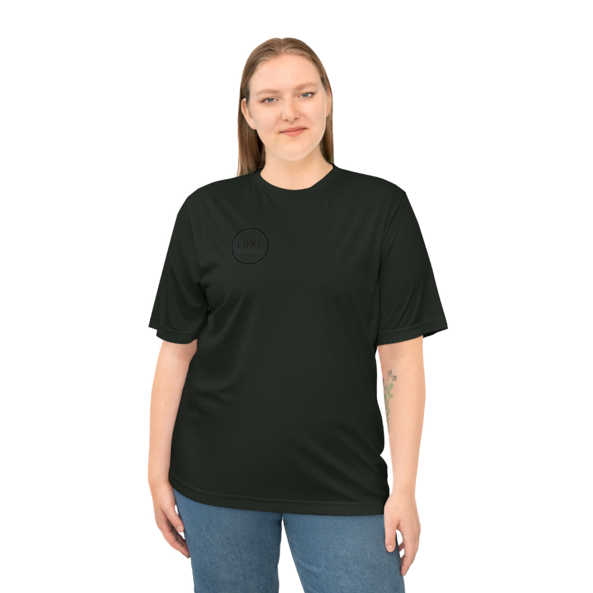 Luxe Threads T‑Shirt black/white